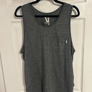 Vuori Charcoal Sleeveless Top
